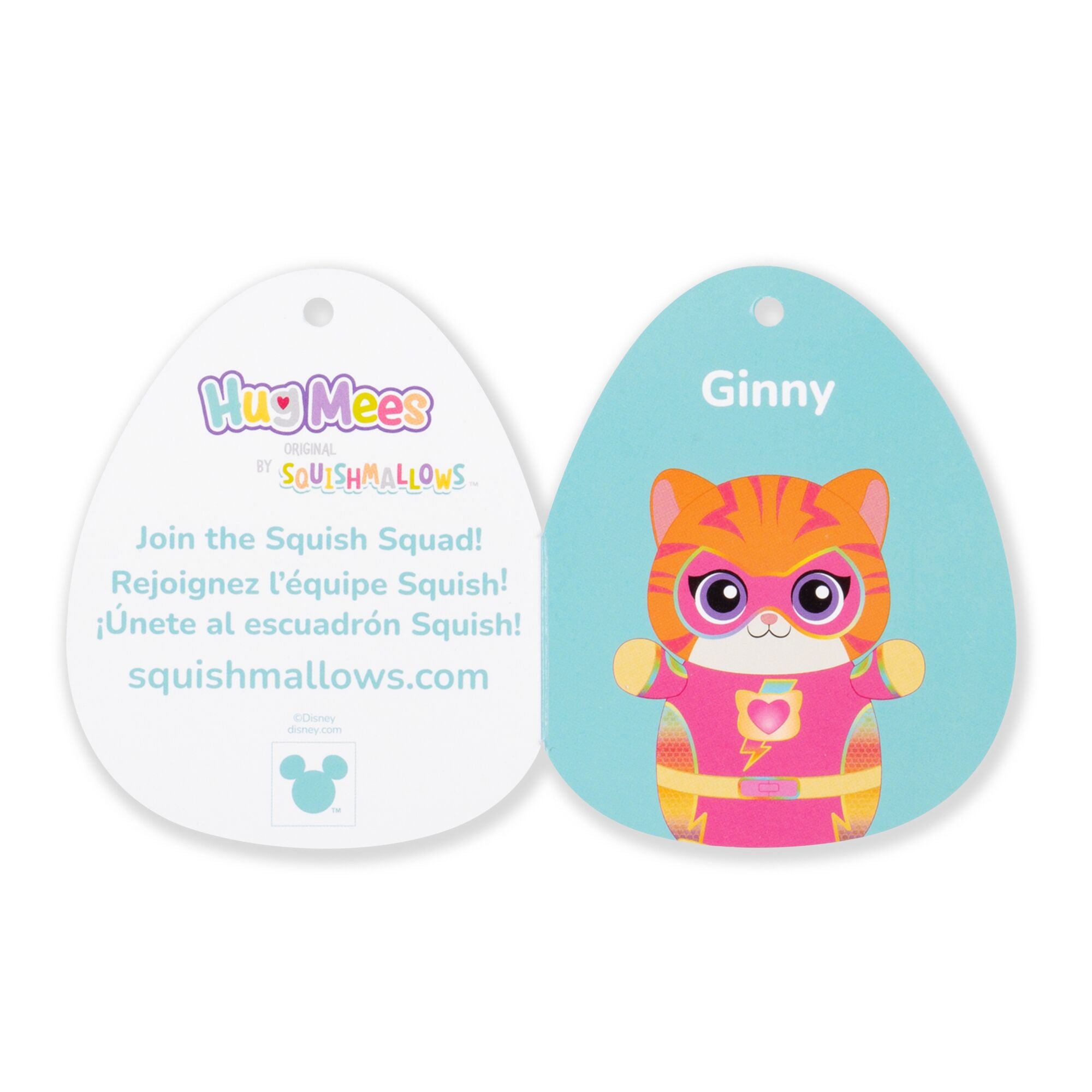 Disney SuperKitties 10-Inch Ginny HugMees - Image 6