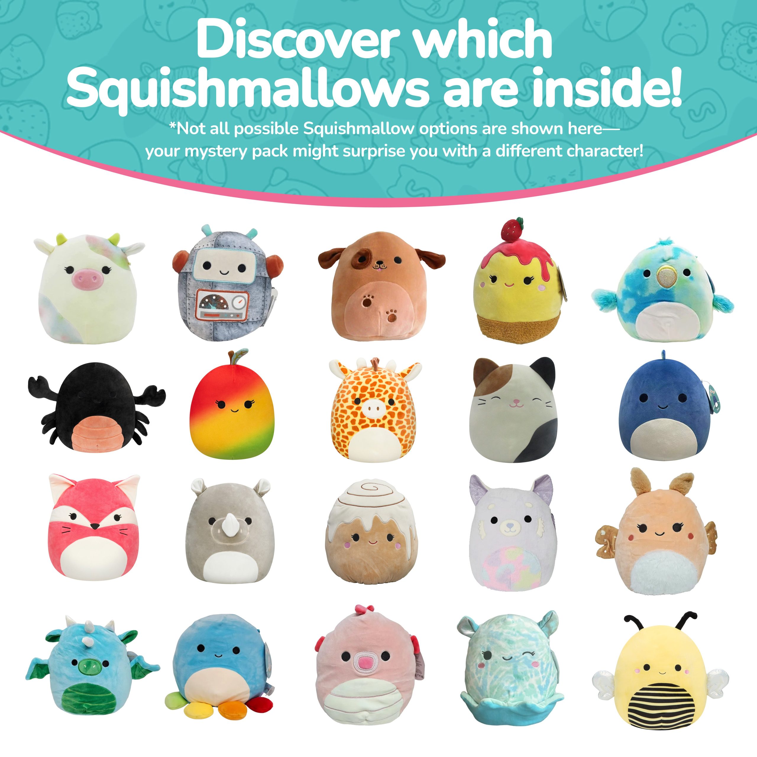 8-Inch Mystery Plush 4 Pack - Image 2