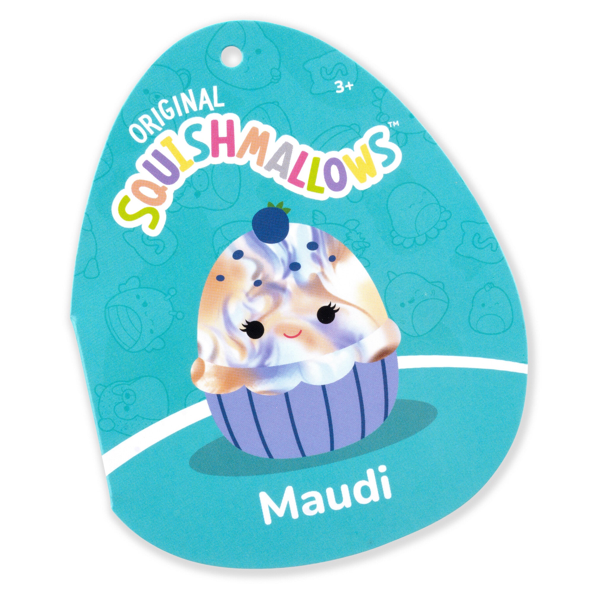8-Inch Maudi the Blueberry Marbled Cupcake - Image 5