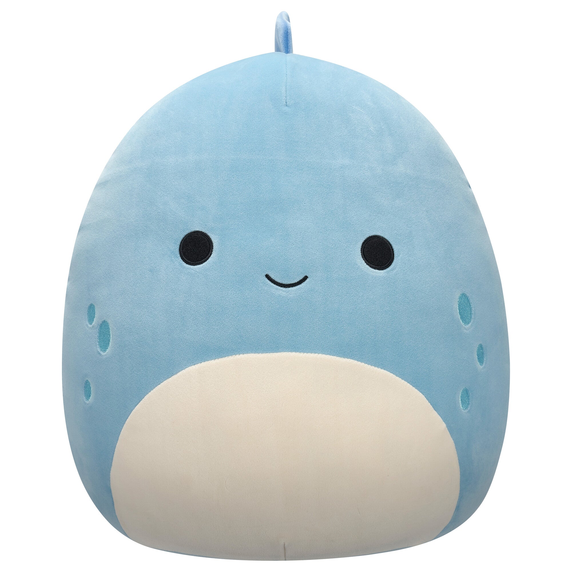 16-Inch John-John the Slate Blue Dino With White Belly
