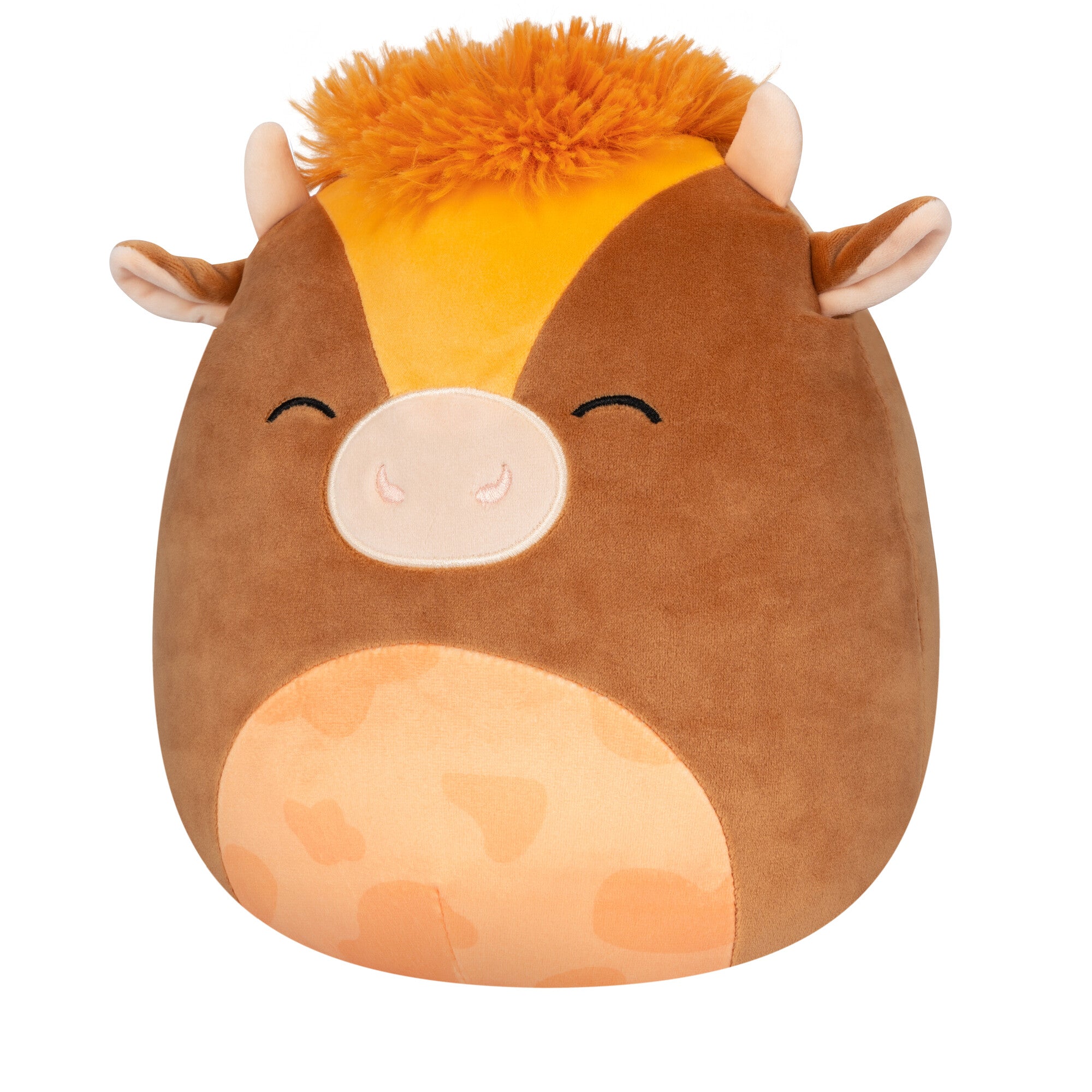 10-Inch Quinick the Dark Brown Spotted Cow - Image 2